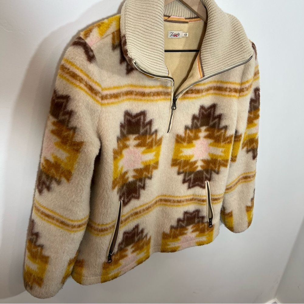 Faherty good feather x star nation quarter zip star nation | Size S - Picture 6 of 13